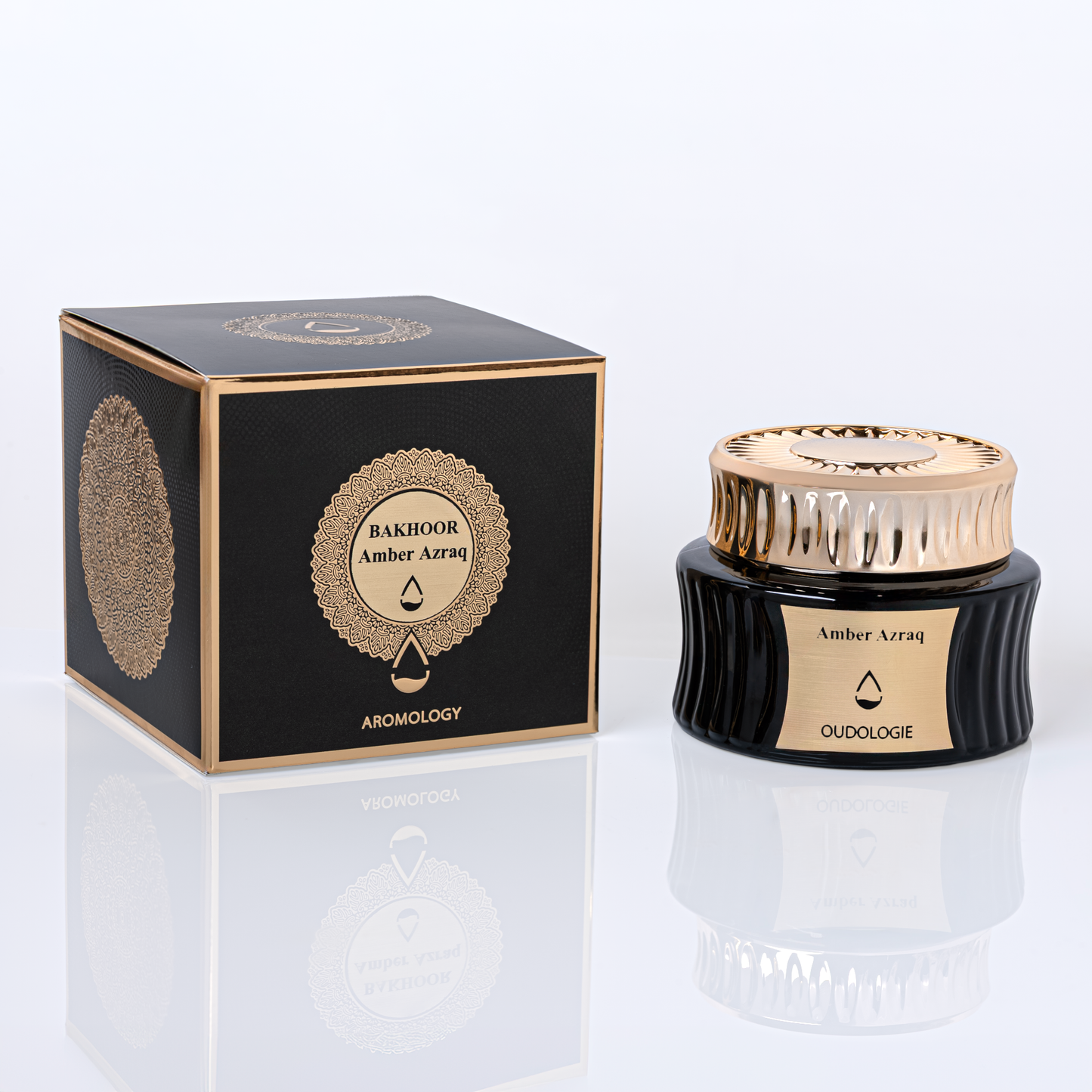 Amber Azraq (Blue Amber) Muattar Arabic Bakhoor Incense (50 grams)