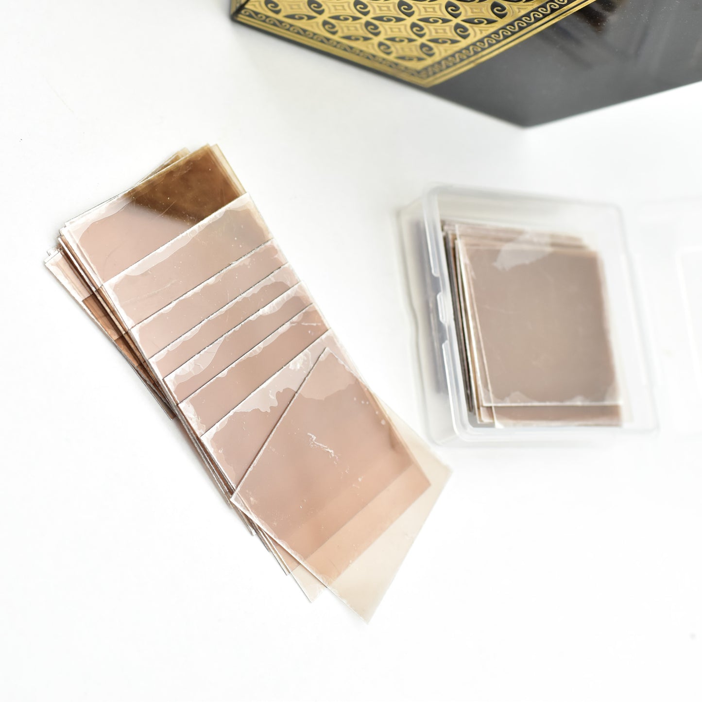 Mica plates for burning incense agarwood - 25 sheets