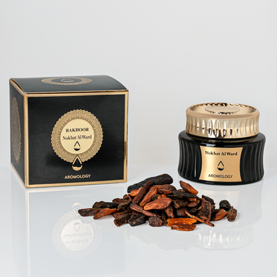 Nokbat Al Ward (Rose) Muattar Arabic Bakhoor (50 grams)