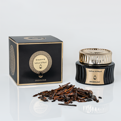 Safwat Al Ward (Rose) Muattar Arabic Bakhoor (50 grams)