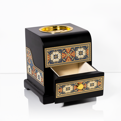 Bakhoor Burner With Oud Incense Storage