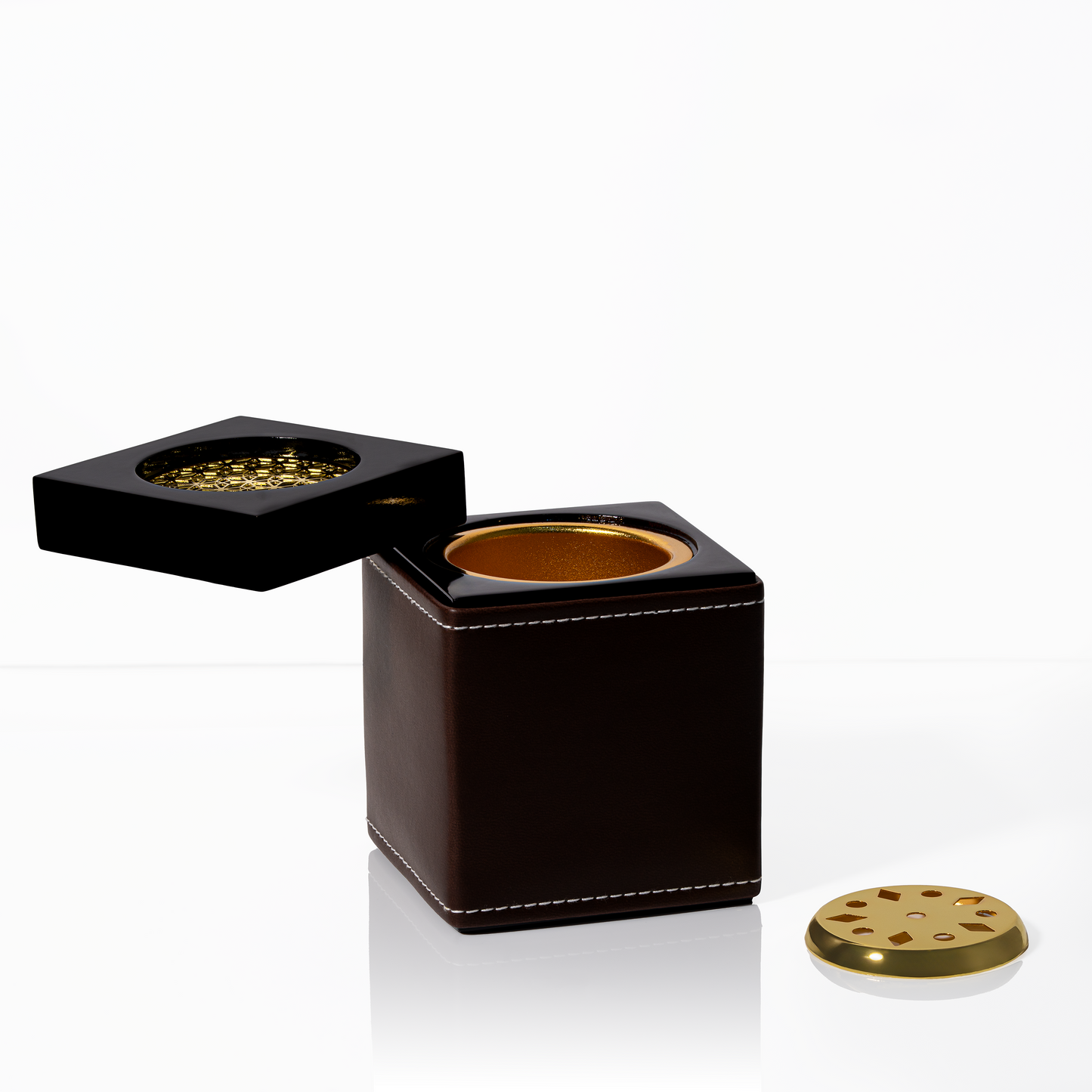 Bakhoor Burner - Leather Finish