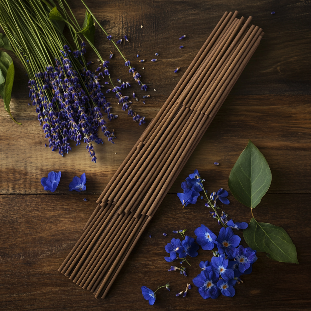 Premium Incense Gift Sets with bamboo holder